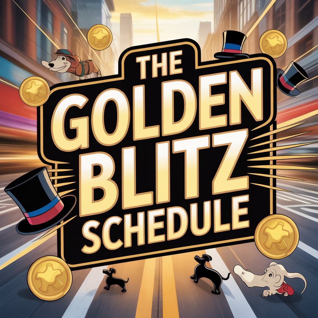 The Golden Blitz Schedule