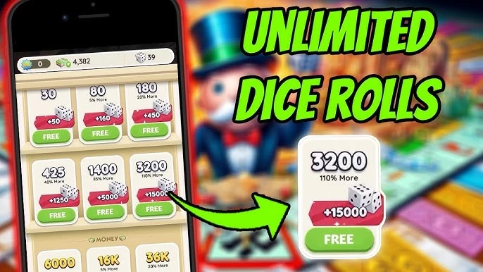 Monopoly Go Unlimited Rolls