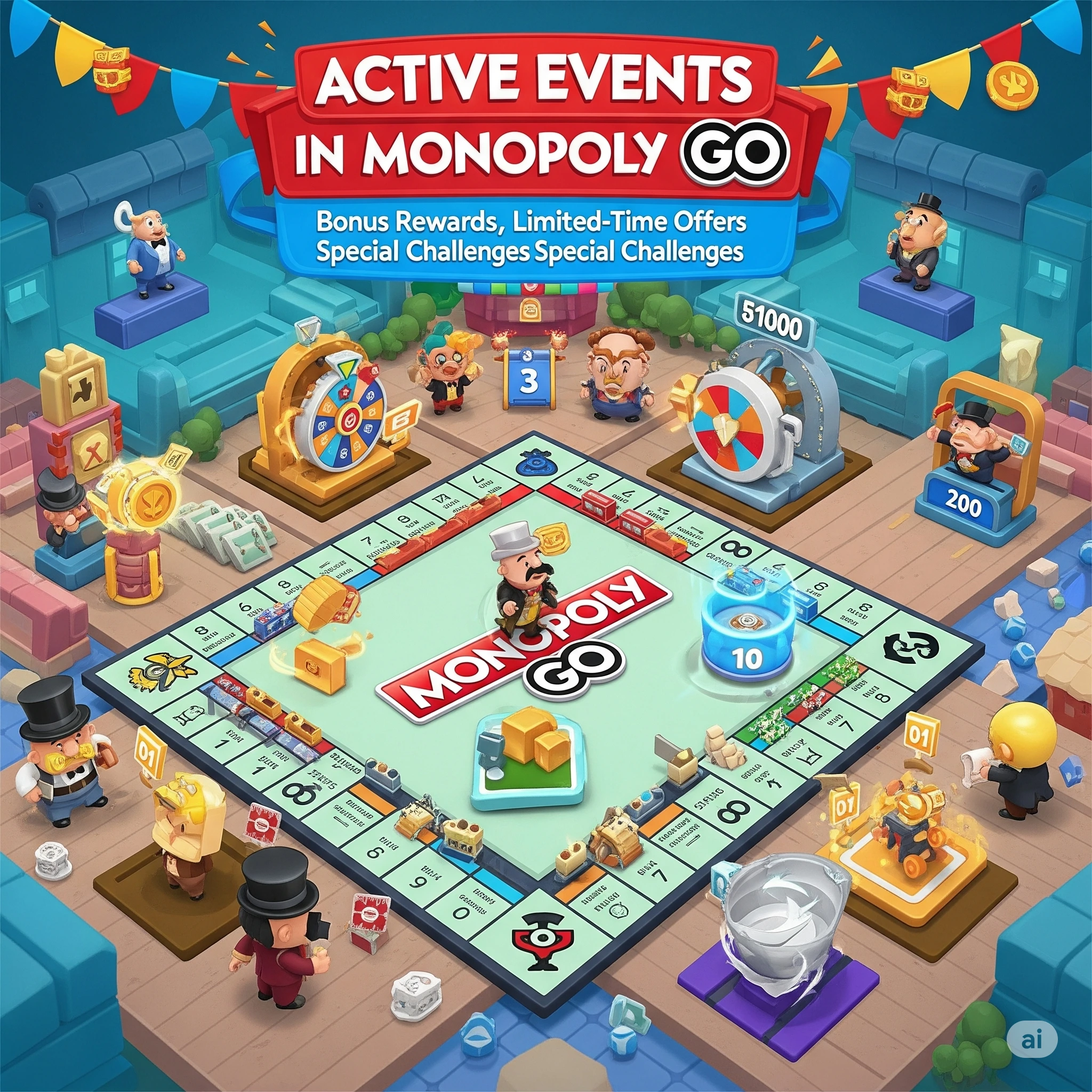 Monopoly Go Events Banner